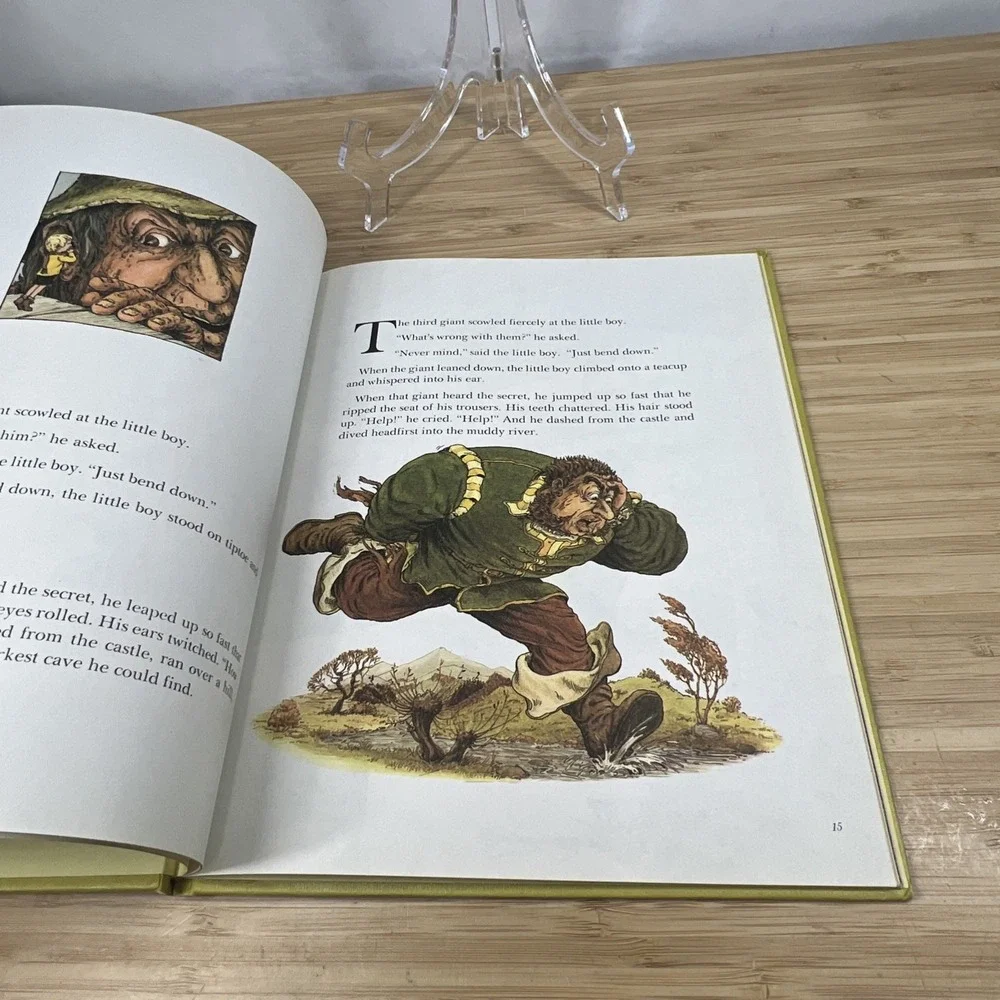 Vtg  Book of Giant Stories by David L. Harrison 1972 Weekly Reader HC